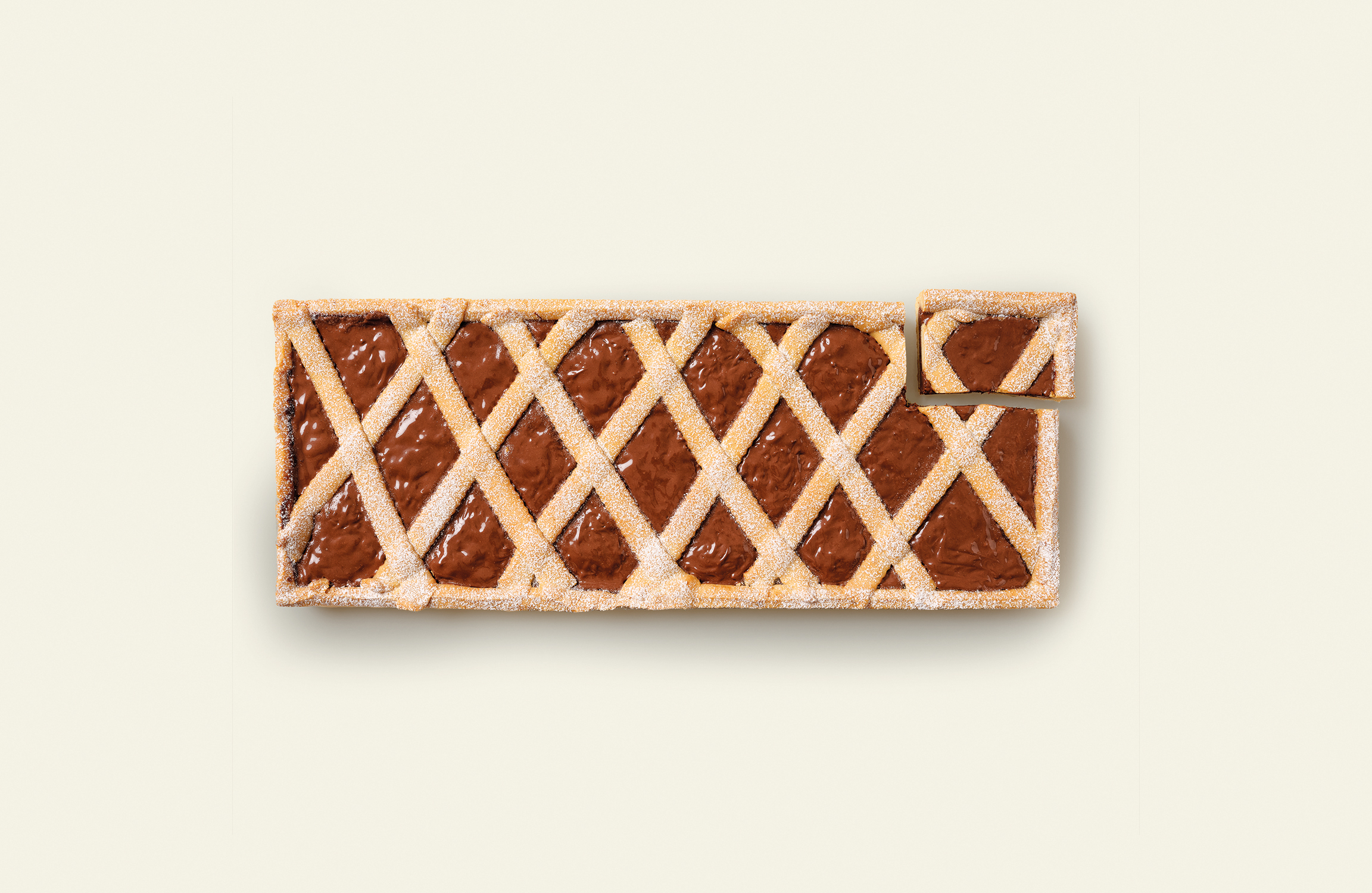 Crostata XL alla gianduia