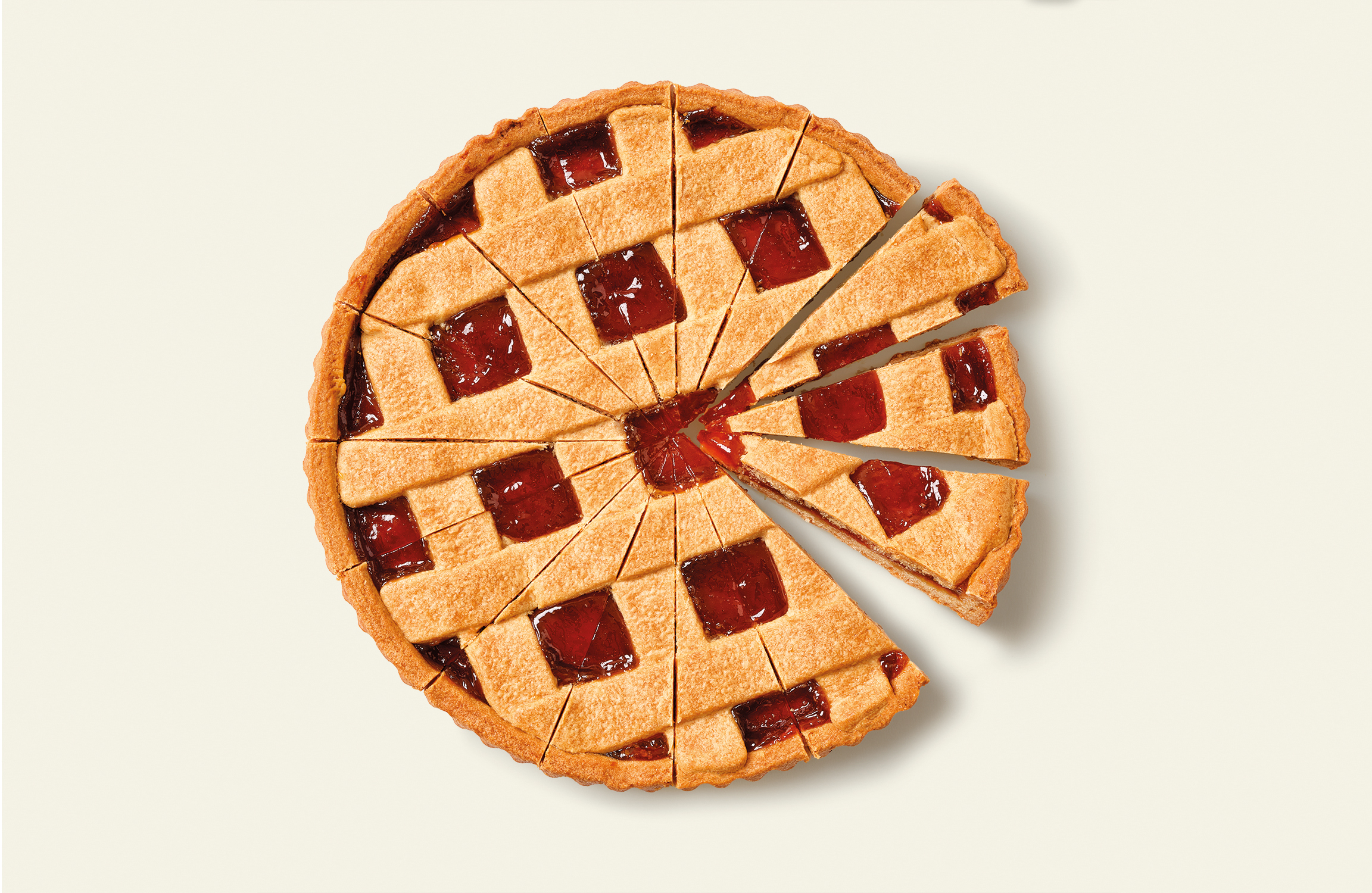 Crostata di albicocche con confettura extra 