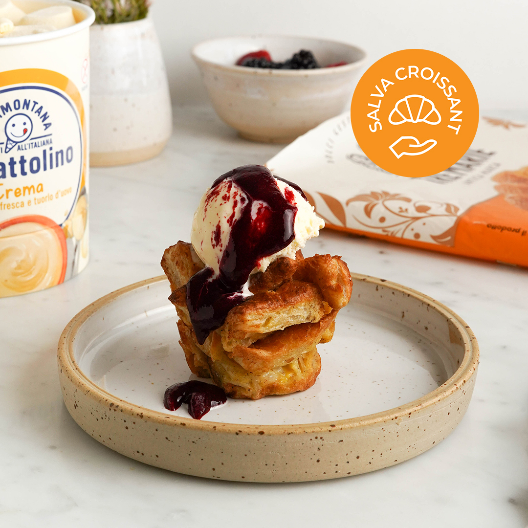 French Toast Croissant Muffin